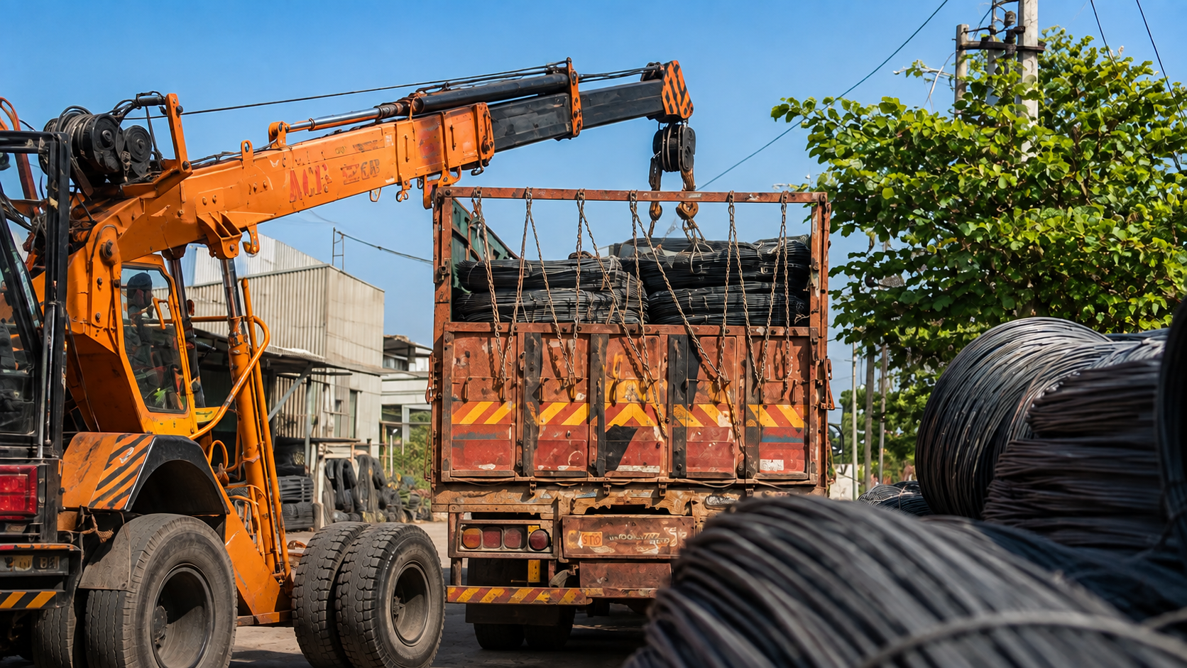 Yard Inventory - Srinivasa Steel Corporation